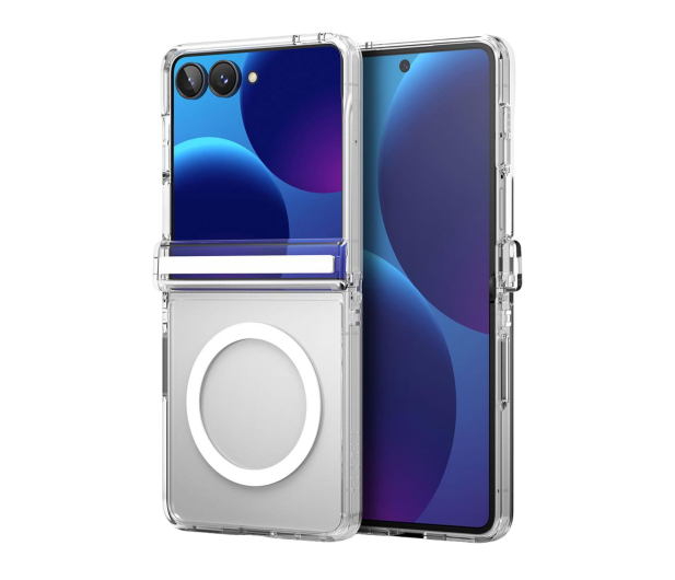 Ringke Fusion Flap Magnetic Magsafe do Galaxy Z Flip 8 Clear - 1571593 - zdjęcie